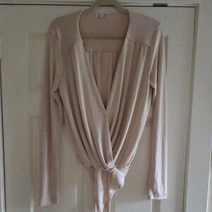 Free People Draped bodysuit